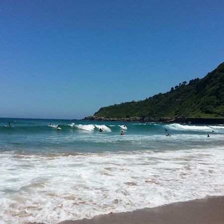 Ondarreta Beach Apartment Con Parking Free Y Aire Acondicionado 산세바스티안 외부 사진