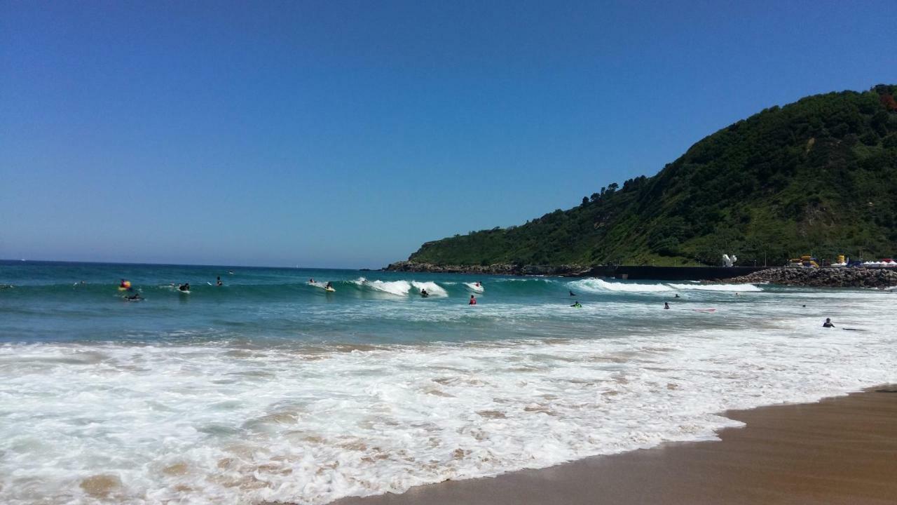 Ondarreta Beach Apartment Con Parking Free Y Aire Acondicionado 산세바스티안 외부 사진